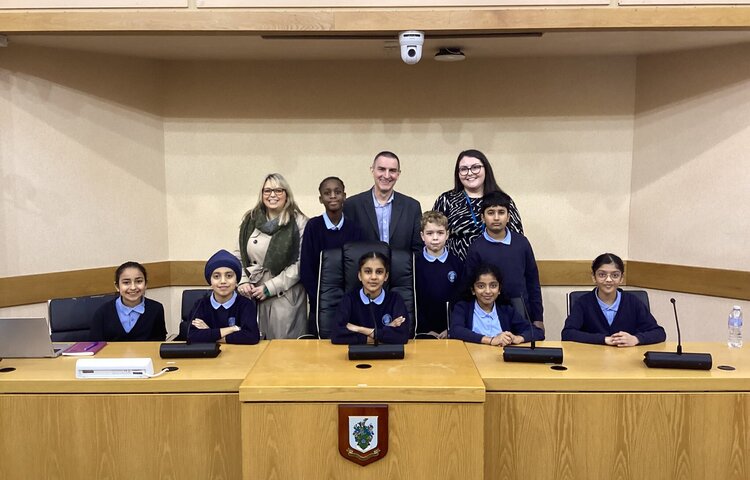 Image of Sandwell Council House Visit 